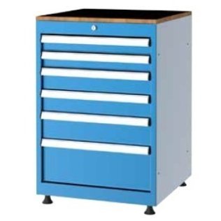 Dulap metalic Seria 5000 cu 6 sertare, 560x570x800mm