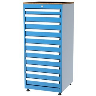 Dulap metalic Seria 5000 cu 11 sertare, 560x570x1200mm