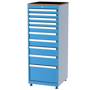 Dulap metalic Seria 5000 cu 10 sertare, 560x570x1400mm