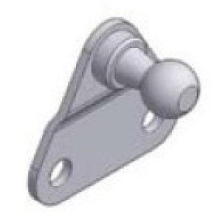 Prindere laterala cu bila tip BB 01, Ø8mm, INOX VA4, W.1.4404 /AISI 316