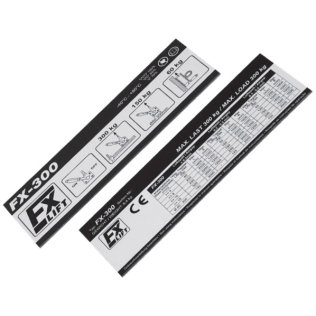 Set placi de identificare magnet ridicare sera FX