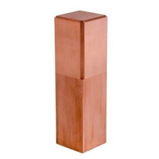 Electrod electroeroziune CUPRU 25x25 sistem EROWA, lungime 80 mm