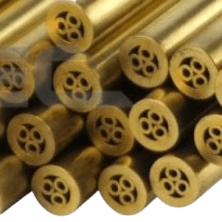 Electrod electroeroziune multicanal tip C din ALAMA 300/1.9mm
