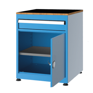 Dulap metalic cu 1 sertar si 1 raft 560x570x700mm