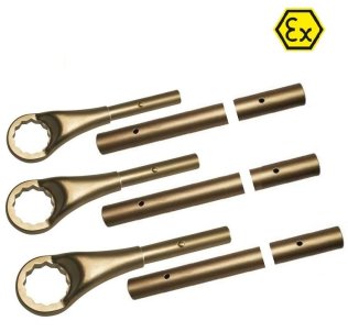 Set 15 chei inelare simple ATEX bronz special