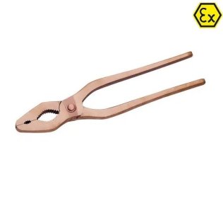 Cleste pentru tevi de gaz ATEX cupru-beriliu 210 mm