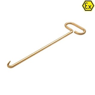 Carlig pentru capac de canal ATEX din bronz special 500 mm