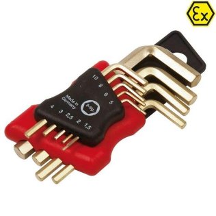 Set 9 chei imbus ATEX din bronz special 1.5-10 mm
