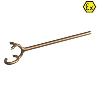 Cheie pentru volanta ATEX din bronz special 62 x 102 mm