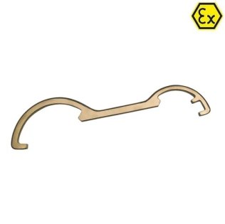 Cheie de cuplare A-B-C ATEX din bronz special Ø 14 mm