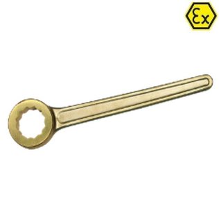 Cheie inelara cu 12 canturi ATEX bronz special 75 mm