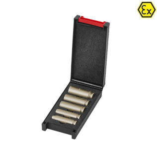 Set 5 chei tubulare 1/2" lungi ATEX bronz special
