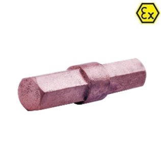 Bit de surubelnita hexagonal 1/4" ATEX din cupru-beriliu 5 mm