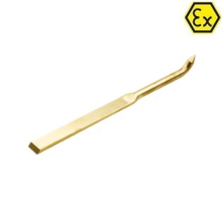 Cutit cu flansa si maner inclinat ATEX bronz special