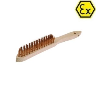 Perie ATEX sarma ondulata bronz special 3 randuri