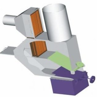 Recuperator caldura EnergiQ Gaze arse - Aer