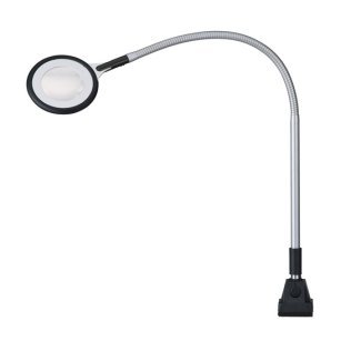 Lampa cu lupa cu brat flexibil Waldmann RING LED