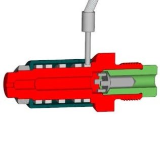 Duza injectie EN 84 cu incalzire si decompresiune
