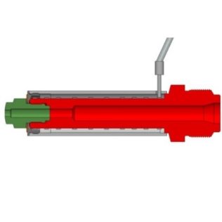 Duza injectie EN 49 cu incalzire si varf interschimbabil