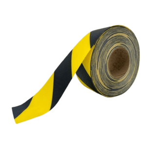 Banda marcaj LeanStripe Hazard 7.5 cm negru/galben