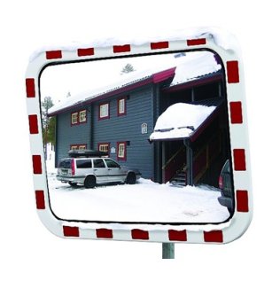 Oglinda trafic rutier Rome cu incalzire 100x120 cm