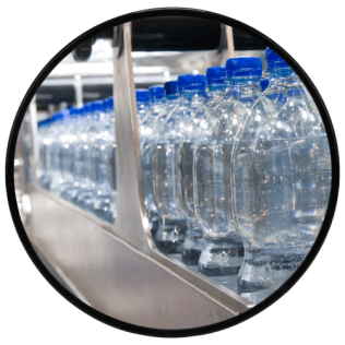 Oglinda universala din acril Vesuvius Ø60 cm