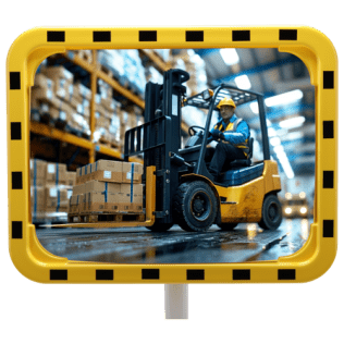 Oglinda verificare productie din acril Newton 60x80 cm