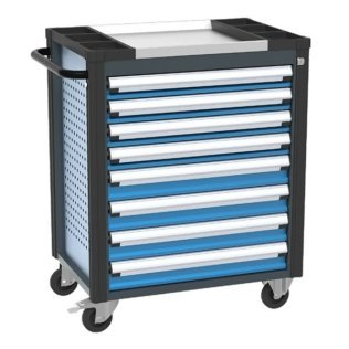 Carucior cu 8 sertare 730x500x960 mm