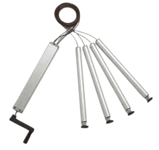 Sistem hidraulic actionat manual Movotec Bolt-On 400 mm, 454 kg