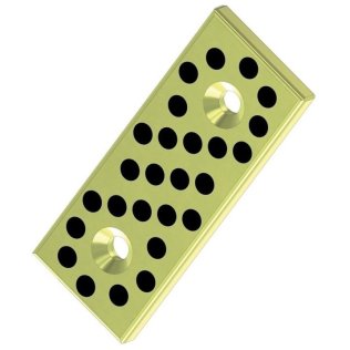 Placa autolubrifcianta de alunecare serie E40.05, 48x125 mm