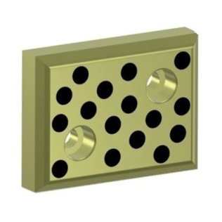 Placa autolubrificanta de alunecare seria E40.10, 75x100 mm