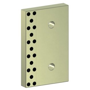 Placa autolubrificanta de alunecare seria E40.40, 125x250x25 mm