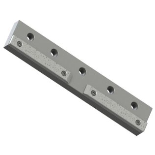 Placa alunecare autolubrificanta otel + SINT300 serie E50.42, 125x300 mm