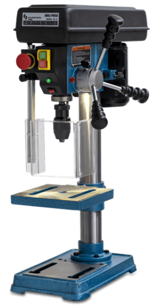 Masina de gaurit cu coloana transmisie curea trapezoidala SCANTOOL 13A