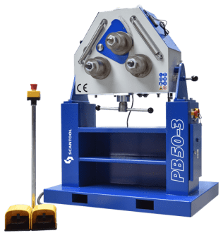 Masina de indoit tevi cu role SCANTOOL PB 50-3