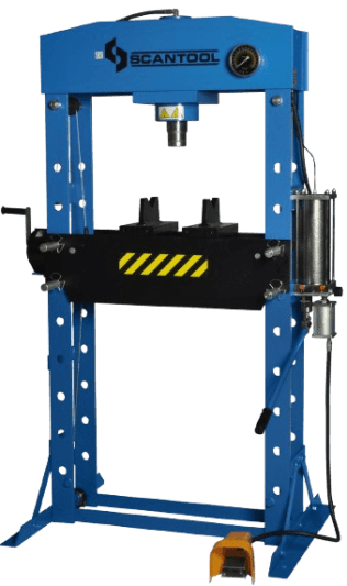 Presa atelier actionata pneumatic cu pedala picior sau manual WSP 50P