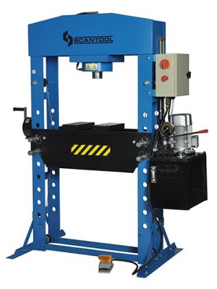 Presa atelier actionata hidraulic cu pedala picior WSP 100M