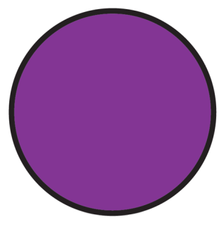 Banda marcaj LeanStripe 7.5 cm violet