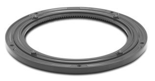 Rulment peridoc 360°, Ø280mm, plastic, negru