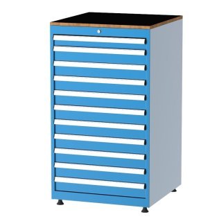 Dulap metalic Seria 7000 cu 11 sertare, 710x725x1200mm