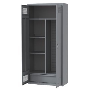 Dulap depozitare arme de foc cu 5 sectiuni si 1 sertar 920x450x2000mm