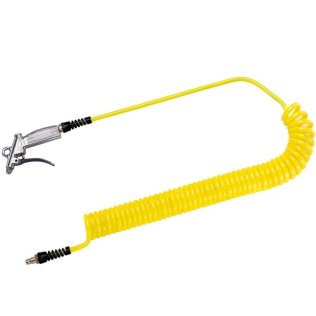 Furtun spiralat MODY galben 6,5/10 mm pistol curatare APN