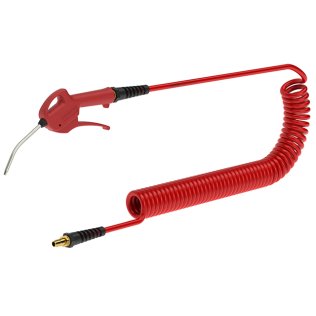 Furtun spiralat MODY rosu 5/8 mm pistol curatare APK