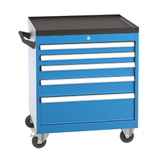 Dulap metalic mobil cu 5 sertare 710x570mm