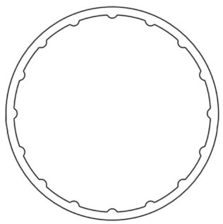 Profil aluminiu rotund compatibil ITEM, Ø32mm