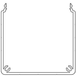 Profil aluminiu compatibil ITEM, Canal I KK8080 80x77mm Lungime=6000mm