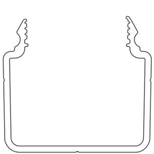 Profil aluminiu compatibil ITEM, Canal I KK4040E 40x37mm Lungime=3000mm