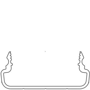 Profil aluminiu compatibil ITEM, Canal I KK4020 40x17mm Lungime=3000mm