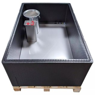 Preincalzitor electric produse chimice Pallet Heating Box HBC65-V244