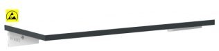 Raft ESD disipativ pentru banc de lucru ESD 890/400 mm gri deschis